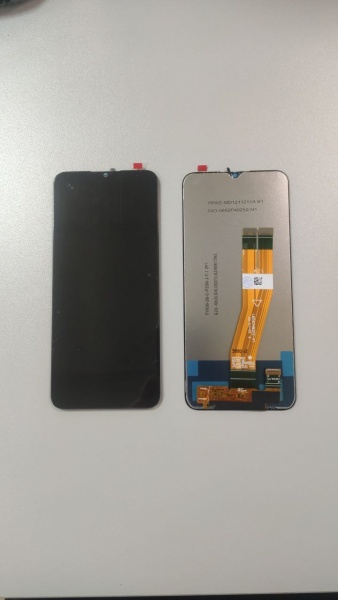 Дисплей в сборе с тачскрином для Samsung A037F (A03s) (Черный) OR