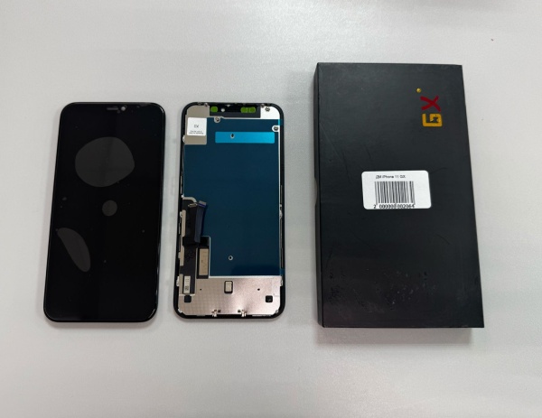 Дисплей в сборе с тачскрином для iPhone 11 (Черный) GX