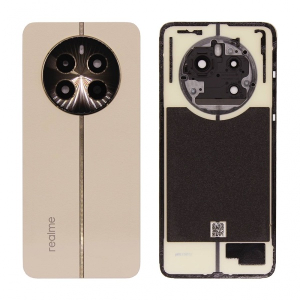 Задняя крышка для Realme 12 Plus (Золотой) - OR (SP)