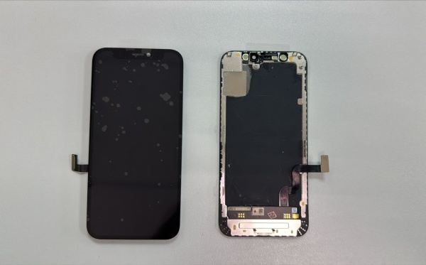 Дисплей в сборе с тачскрином для iPhone 12 Mini (Черный) OR (New Galss)