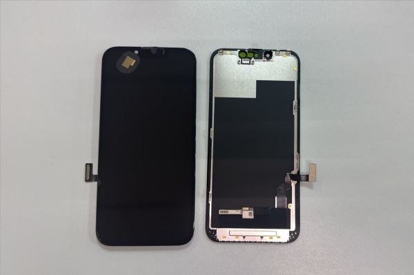 Дисплей в сборе с тачскрином для iPhone 13 (Черный) - Hard Oled (Move ic)