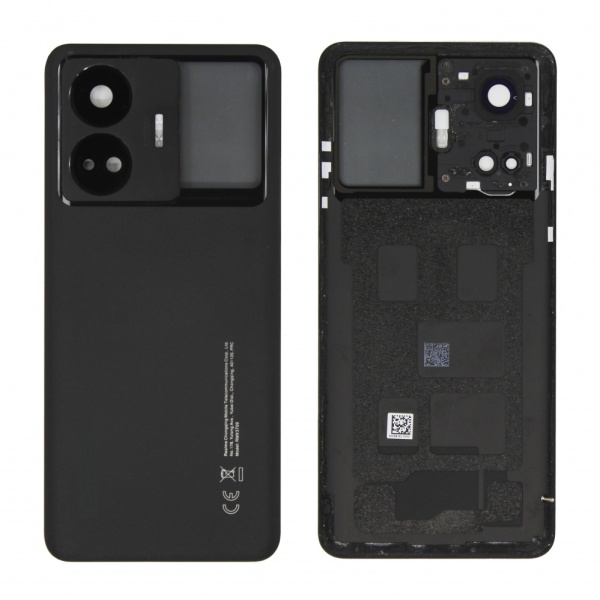 Задняя крышка для Realme GT3/GT Neo 5 (Черный) - OR (SP)