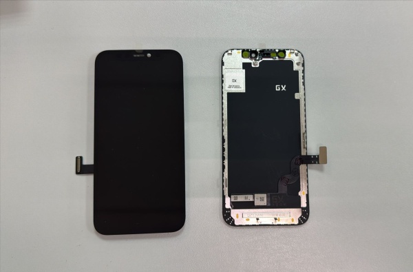 Дисплей в сборе с тачскрином для iPhone 12 Mini (Черный) - Hard Oled GX
